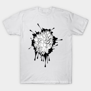 Black and white tulips sketch T-Shirt